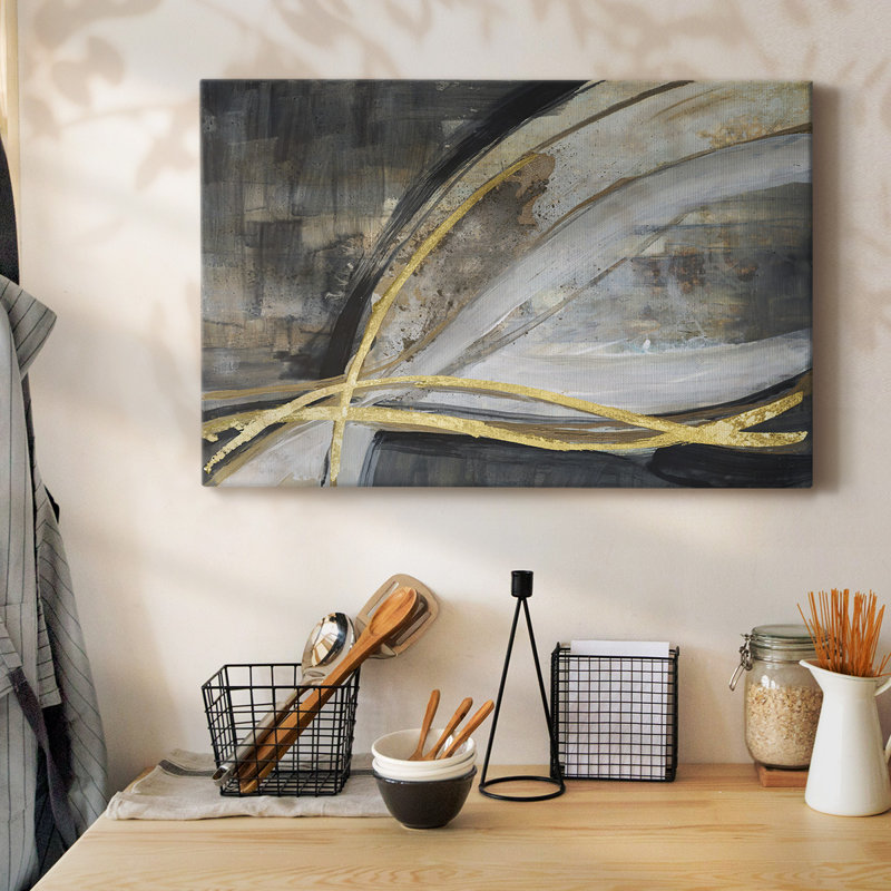 Twisting Vortex II-Gallery Wrapped Canvas, 12" H x 18" W