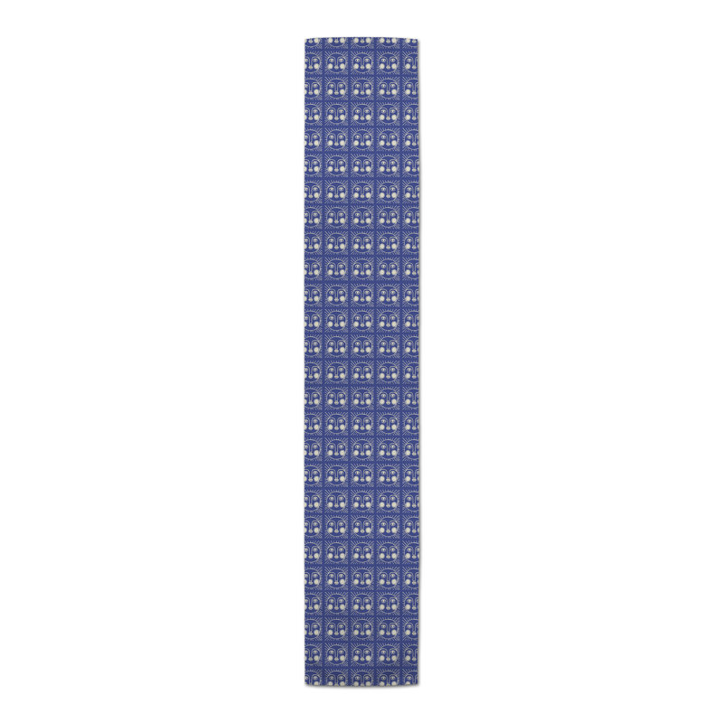 Bannu Rectangle Polyester Table Runner, 90" x 16"