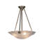 Metro Fusion 3 - Light Semi Flush Mount