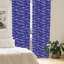 Panneaux de rideaux semi-transparents avec passe-tringle-45990173