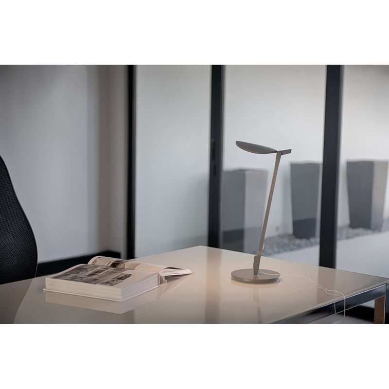 Splitty LED Desk Table Lamp, Silver