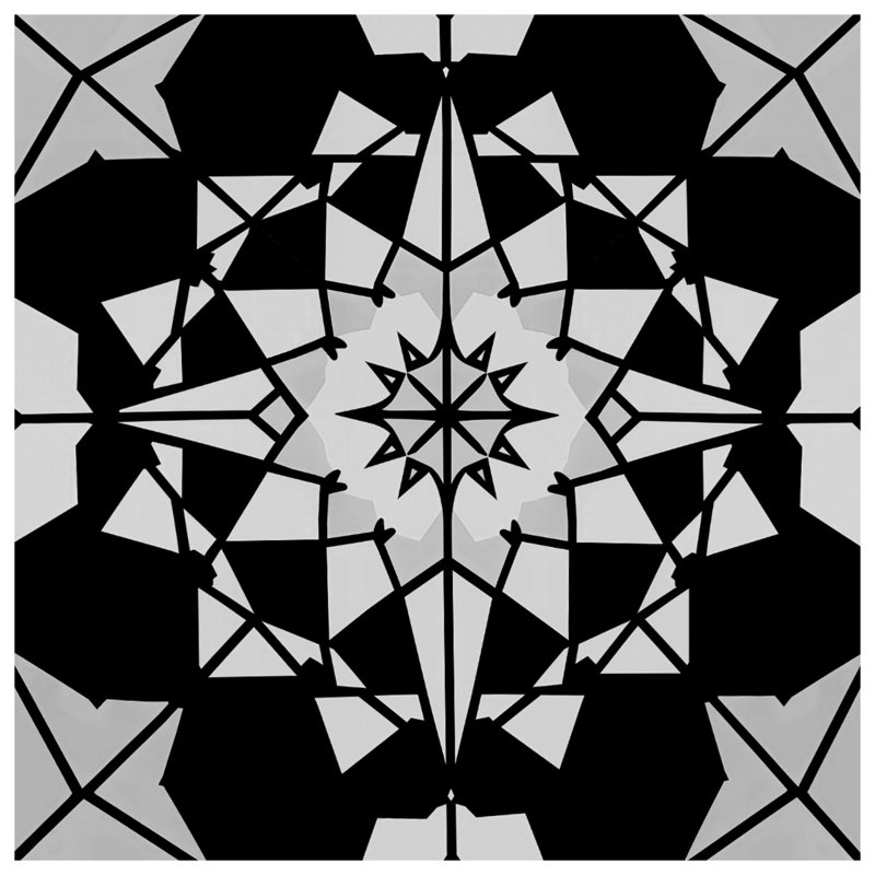 Black White Geometric Pattern Duvet Covers, Queen