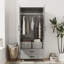 Bosse Solid Wood Wardrobe-730050169