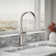 Kohler Crue Single Handle Pull Down Kitchen Faucet with Three-Function Pull Down Sprayer