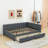 Full / Double Daybed With Two Drawers-97825744