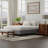 Queen Bed Frame Foundation In Black And Gray Upholstered Design, Supports Heavy Loads, Easy Assembly Standard For Restorative Sleep, 1000 Lbs, 60 Wide-2021089754