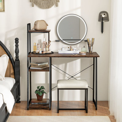 Amarea Metal Base Computer Desk