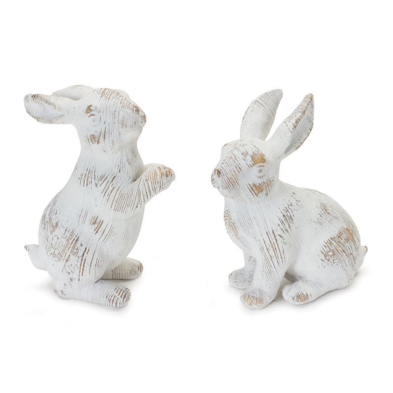 Ensemble de 2 figurines de lapin Vannoy