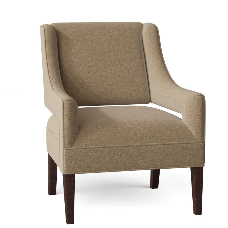 Fauteuil l 27 po Madison, Espresso, 3162 polyester paille