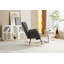 Chaise berçante en tissu Teddy-207878352