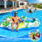 Inflatable Pool Float Chair With Cooler, Heavy Duty Pool Floats, Floating Pool Chairs Water Floties For Adult With Cup Holder & Backrest