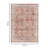 Eisenman WF_RYL1005 Red 5'3" x 7'3"-815323115
