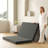 4'' Gel Memory Foam Mattress Queen Size, Portable Tri-Folding Mattress With Washable Cover, Black-1557593068-1557044977
