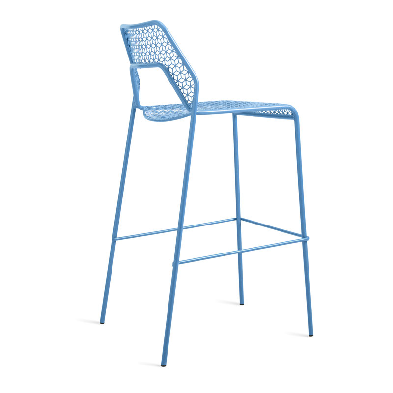 Hot Mesh Outdoor Bar Stool, Aqua, Bar Stool (30.5" Seat Height)