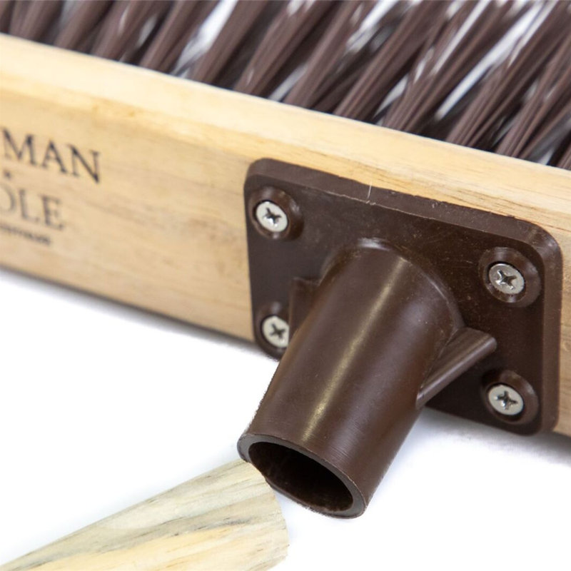 Adjustable Push Brooms with Replaceable Head