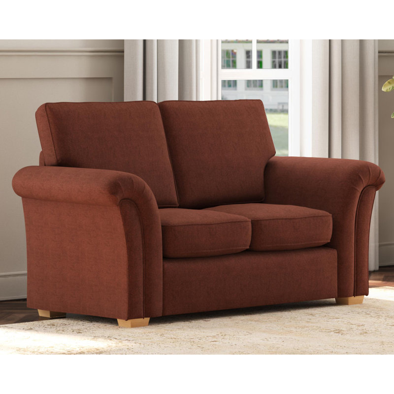 Castleacre Two Seater, Fixed Back, Brick