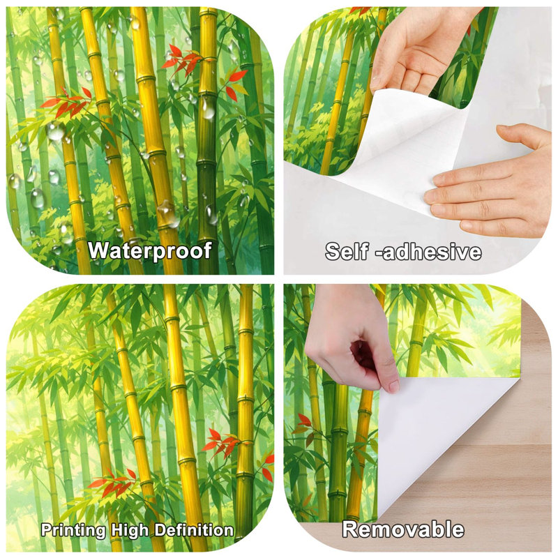 Papier peint adhésif auto-adhésif moderne pour la chambre à coucher L 144 po x l 100 po Peel and Stick, L 144 po x l 100 po