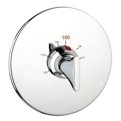 Round Thermostat Complete with Valve