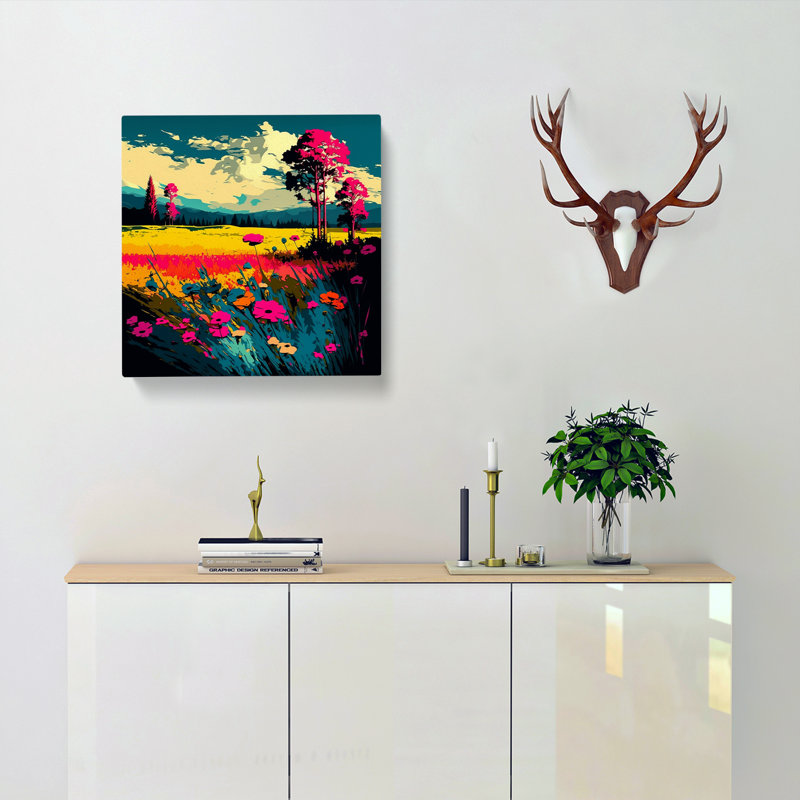 Meadow - Wrapped Canvas, 50cm H x 50cm W x 3cm D