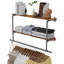 Beton 116cm Industrial Pipe Clothing Rack-1306775150