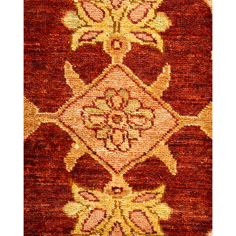 Vianni One-of-a-Kind 9' 1" X 11' 10" Hand Knotted Area Rug
