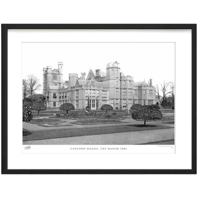 Canford Magna, The Manor 1886 by Francis Frith - Single Picture Frame Print
