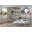 Oversized Silver Octagon Mirror