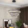 Cyma 3 - Light Dimmable LED Tiered Chandelier