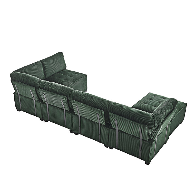 Canapé modulaire, Émeraude