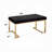 ACME Boice Bench, Short Haired Faux Fur & Champagne-883847469