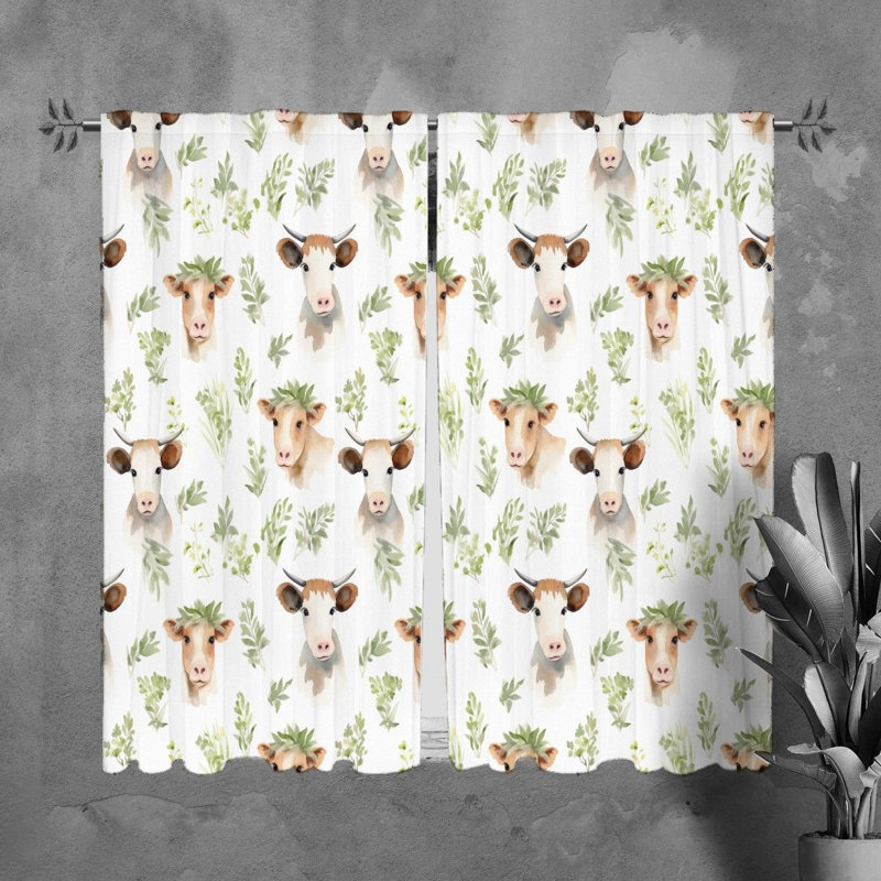 Yamit Room Darkening Curtain Pair, 20" W x 61" L