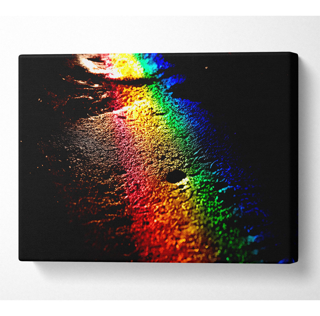 Regenbogen-Reflexion - Kunstdrucke auf Segeltuch