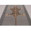 Rug & Kilim’S Distressed Tiger Rug In Gray With Beige And Chocolate Pictorial