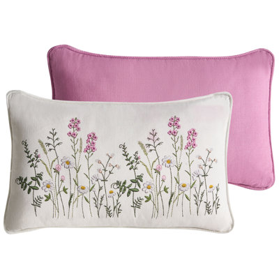 Floral Rectangular Cushion
