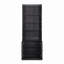 Armoire haute polyvalente avec courbes gracieuses et rangement personnalisable-2089869327