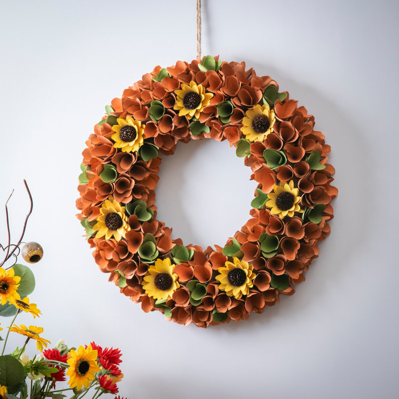 Couronne en faux bois 16,93 po