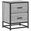 Analisse 40cm W Metal Bedside Table-1327915195-1310089515