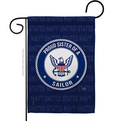 Double Sided 18.5'' H x 13'' W Polyester Garden Flag