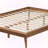 Brayden Brown Finished Wood Queen Size Platform Bed, 12.88'' H X 67.42'' W X 86.32'' L-1248036080