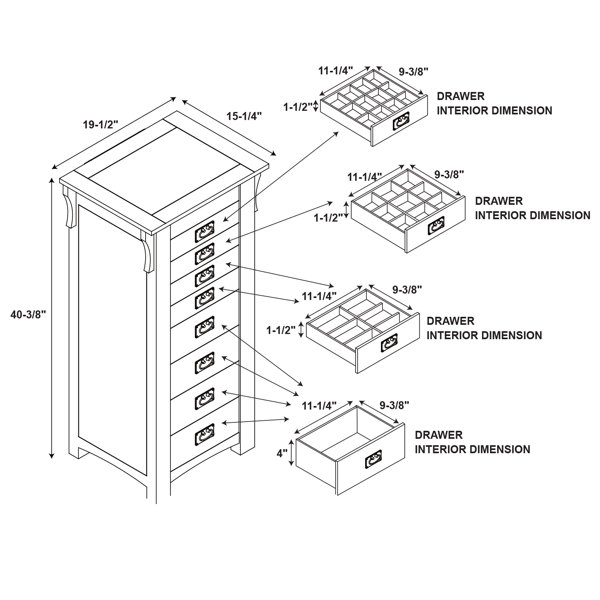 Dimensions du produit