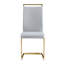 Ensemble de salle à manger moderne rectangulaire en verre avec cadre géométrique et chaises en porte-à-faux-854250965-844563417-854250967