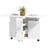 Foldable Dining Table, Rolling Drop Leaf Table with Box, Shelves