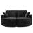80" Curved Chaise Lounge Sofa-708970999