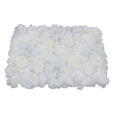 Fleur artificielle murale