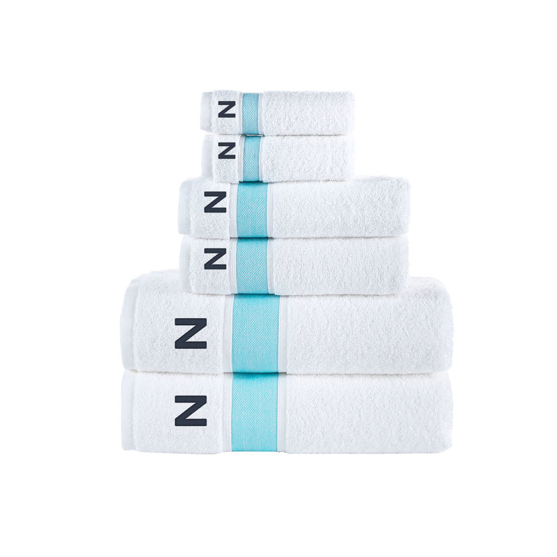 Dieter 6 pcs Towel Set, N, Sea Glass