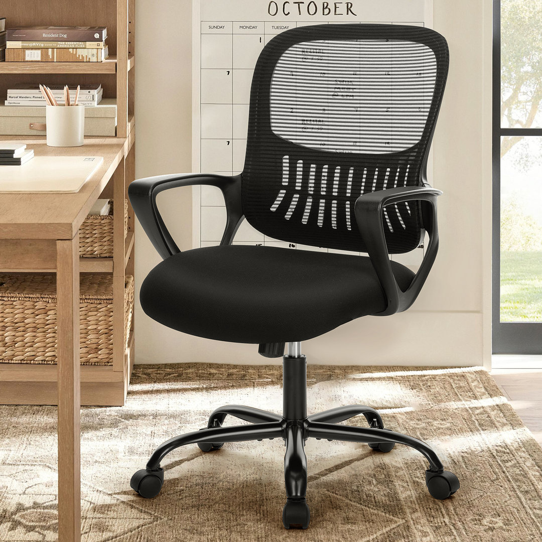 Drusilla Ergonomic Mesh Task Chair Ebern Designs Upholstery 