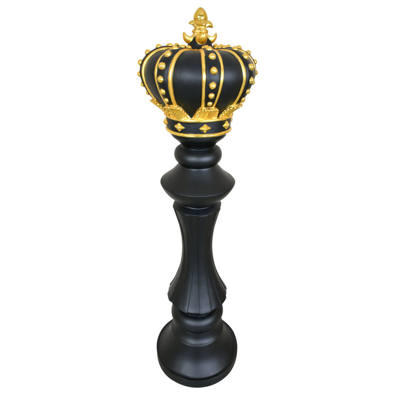 Black And Gold Chess King