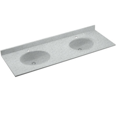 73'' Double Bathroom Vanity Top with Sink