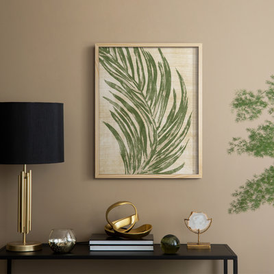 Palmaria II, reproduction encadrée - bois massif