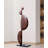 61.02" Brown Wood Decorative Objects